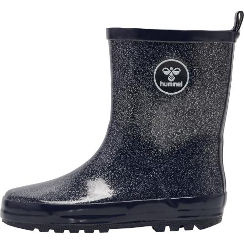 Hummel Rubber Boot Glitter Jr - black iris (Grösse: 28) von Hummel