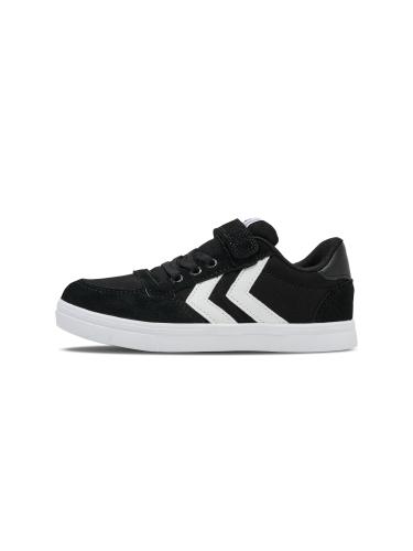 Hummel Slimmer Stadil Low Jr - black (Grösse: 38) von Hummel