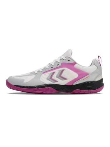 Hummel Speed Court - bright white/cattleya orchid (Grösse: 36,5) von Hummel