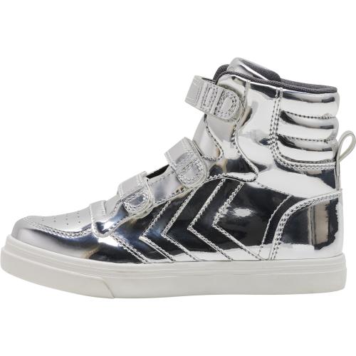 Hummel Stadil Mirror Jr Winterschuh - silver (Grösse: 28) von Hummel