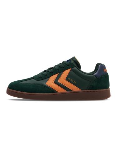 Hummel Vm78 Cph Ml - jungle green/burnt orange (Grösse: 39) von Hummel