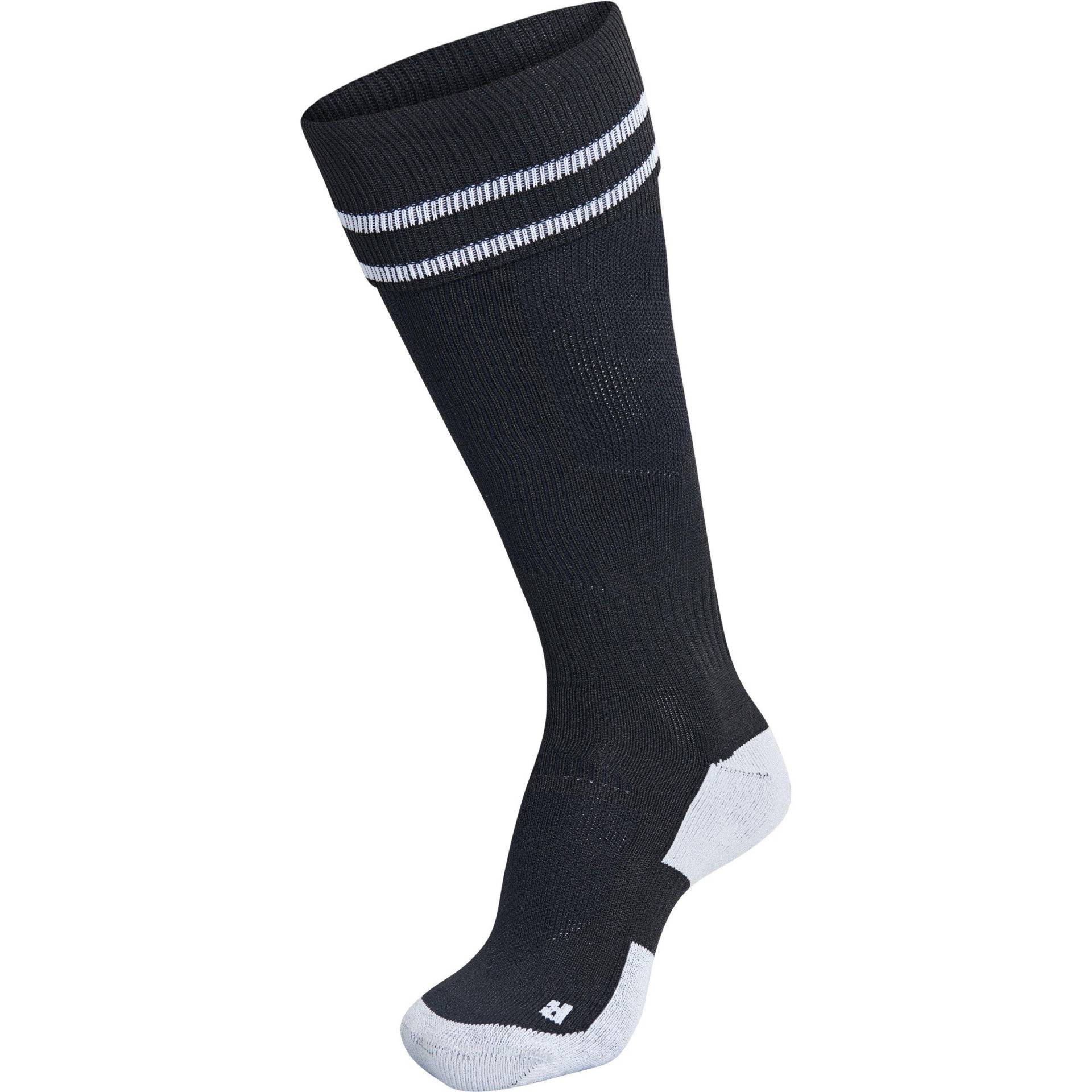 Hummel - socken element football, für Herren, Schwarz/Weiss, Größe 46-48 von Hummel