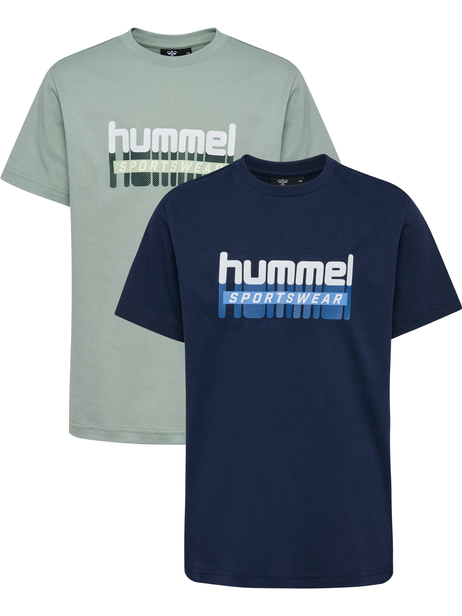 hummel T-Shirt »hmlTUKAS T-SHIRT S/S 2-PACK«, (Packung, 2 tlg.), für Kinder von Hummel
