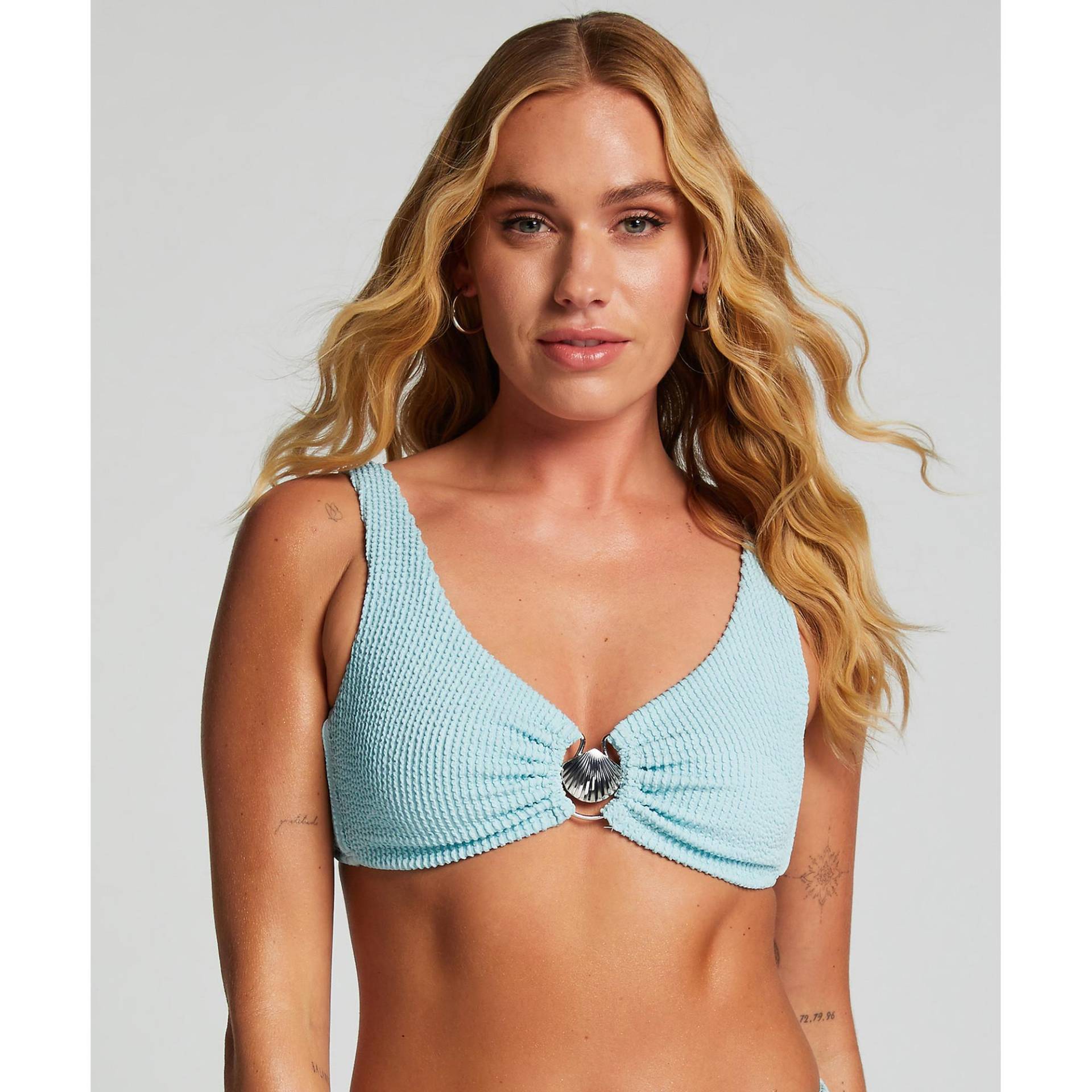 Bikini Unterteil, Slip Damen Blau  L von Hunkemöller