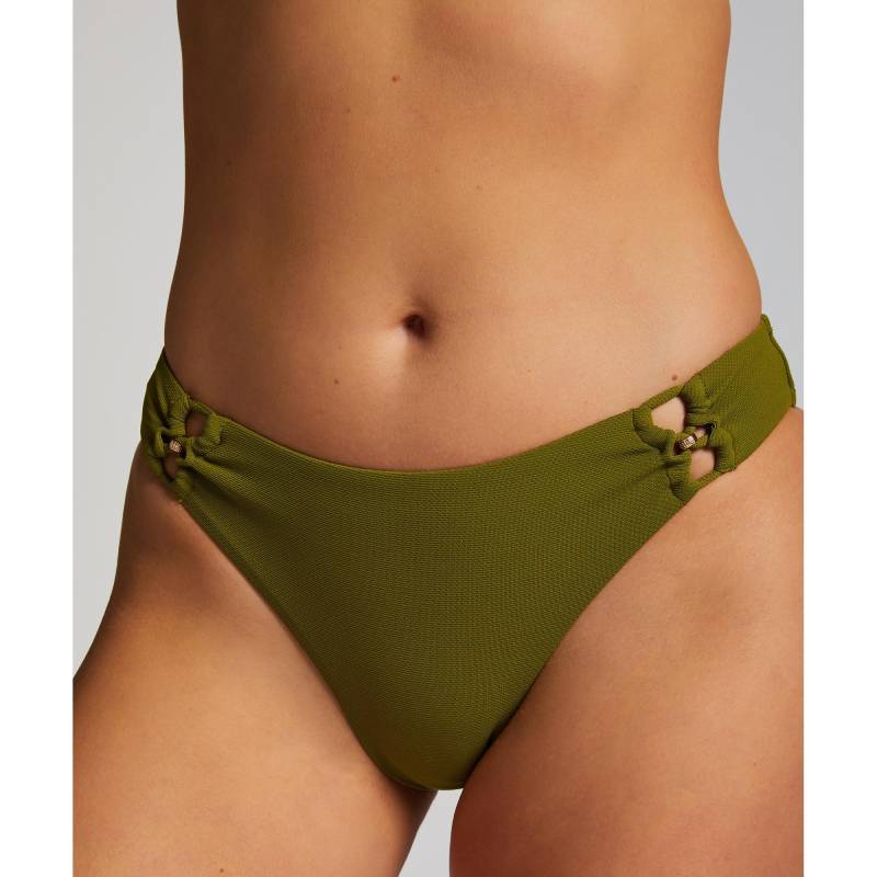 Bikini Unterteil, Slip Damen Grün 2XL von Hunkemöller