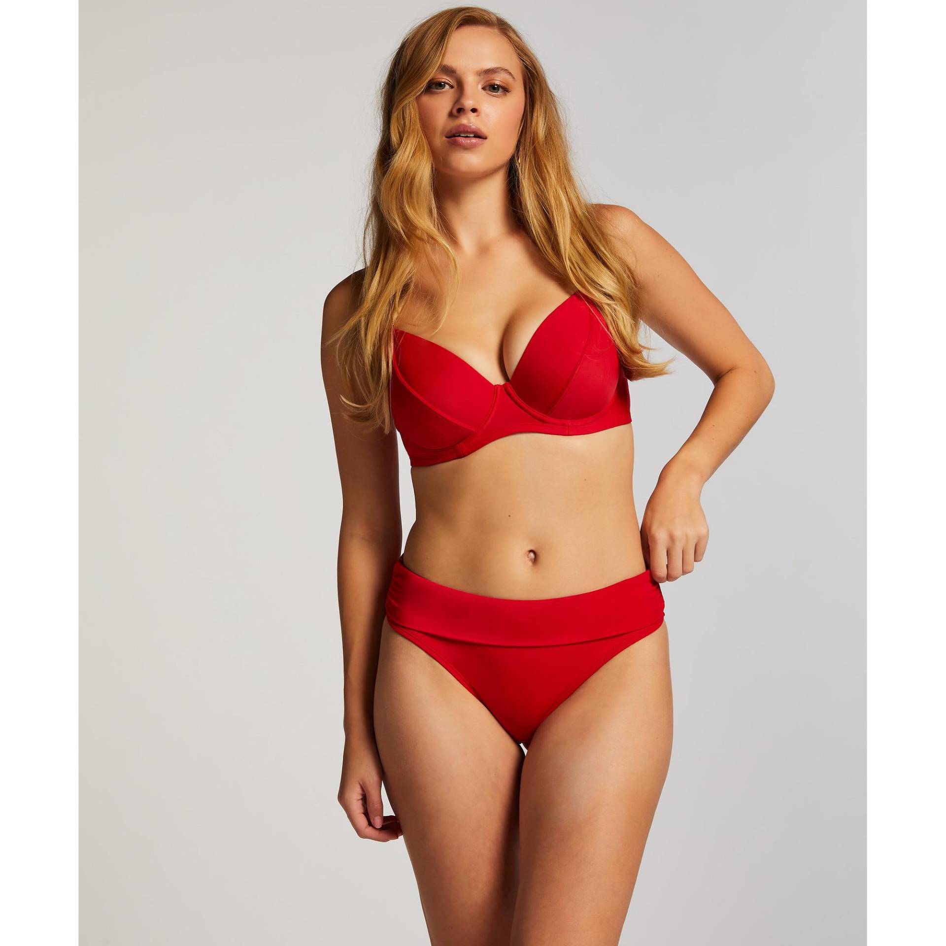 Bikini Unterteil, Slip Damen Rot  XL von Hunkemöller