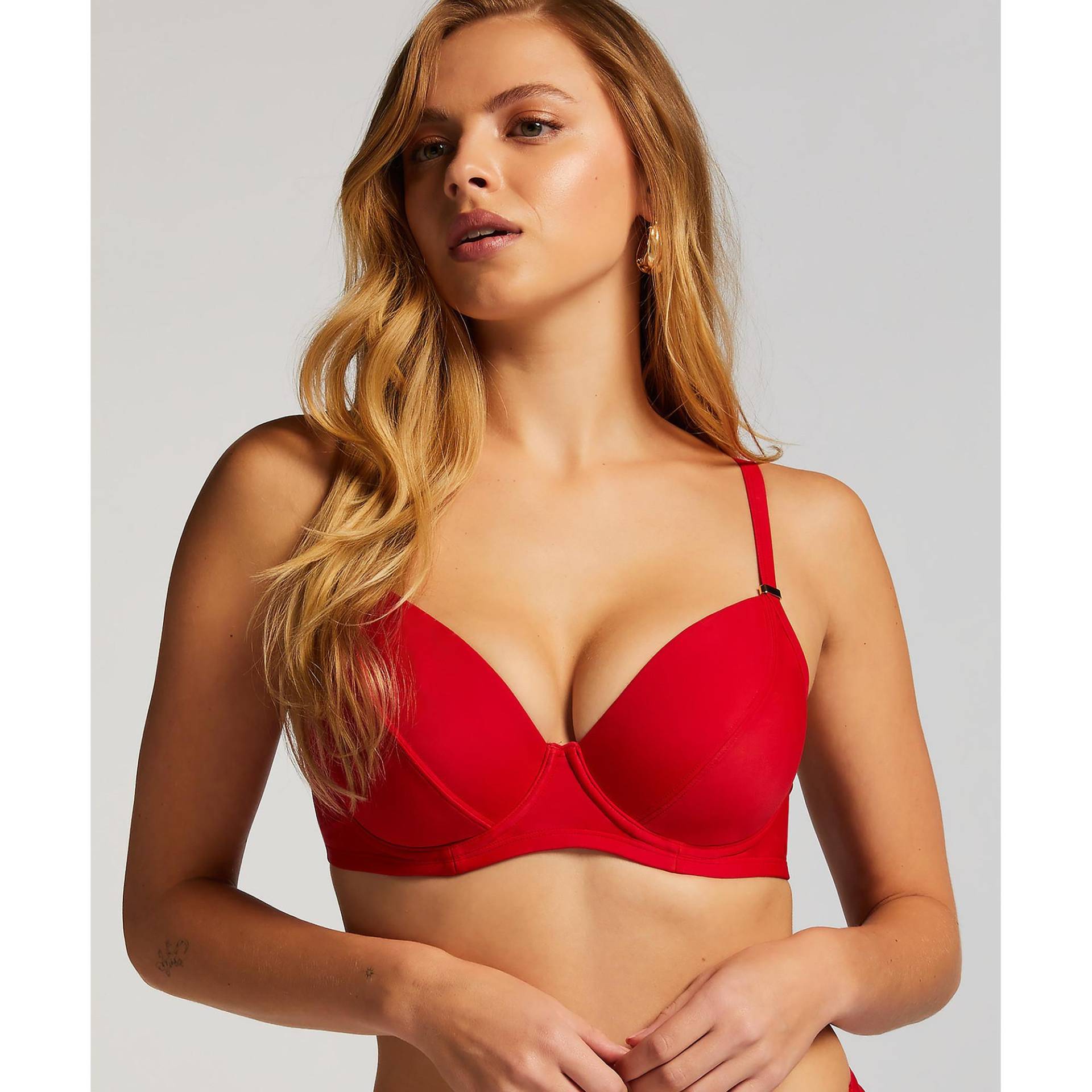 Hunkemöller - Bikini-Top, für Damen, Rot Größe 75/C von Hunkemöller