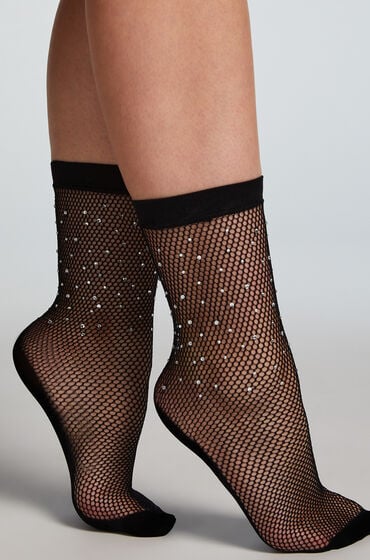 Hunkemöller 1 Paar Fashion-Socken Schwarz von Hunkemöller