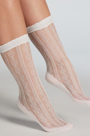 Hunkemöller 1 Paar Fashion-Socken Weiß von Hunkemöller