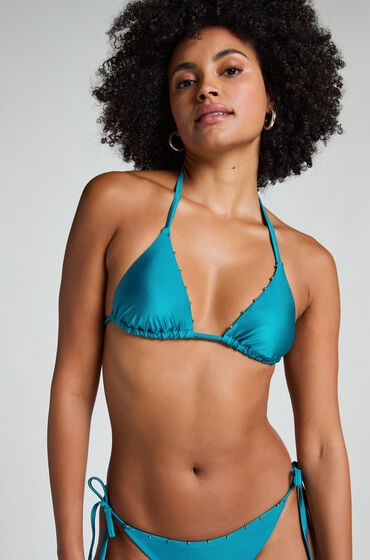 Hunkemöller Aqua Triangel-Bikini-Top grün von Hunkemöller