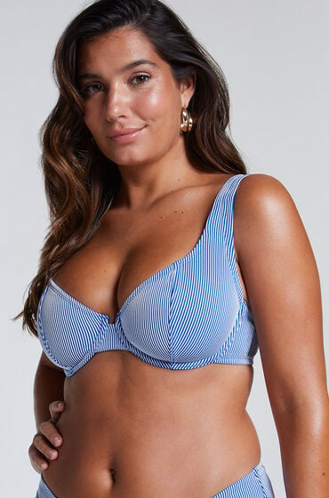 Hunkemöller Bikini-Oberteil Fiji Blau von Hunkemöller