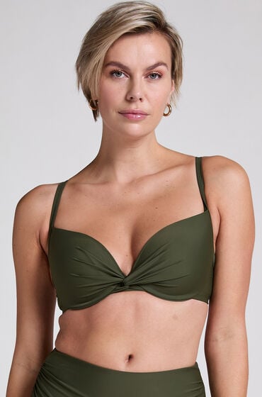 Hunkemöller Bikini-Oberteil Luna grün von Hunkemöller