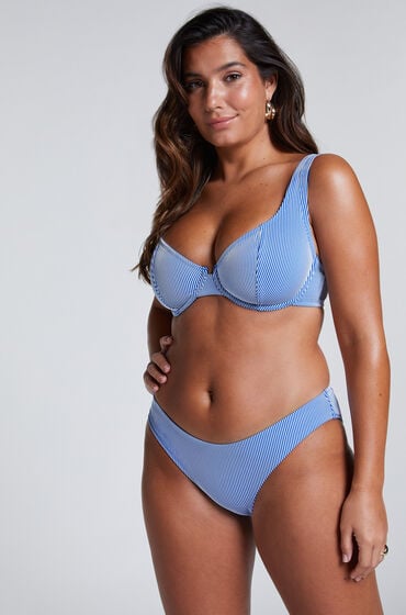 Hunkemöller Bikini Slip Rio Fiji Blau von Hunkemöller