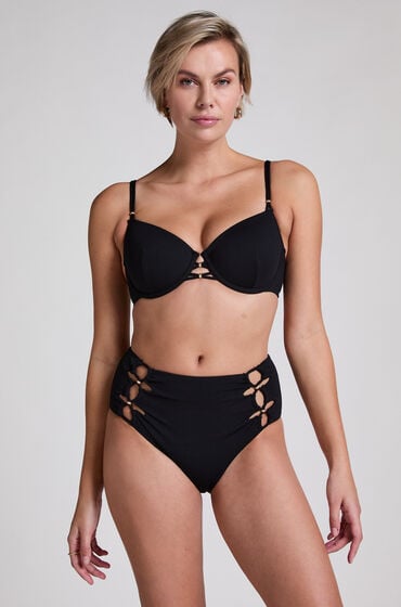 Hunkemöller Bikini Slip Rio Holbox Schwarz von Hunkemöller