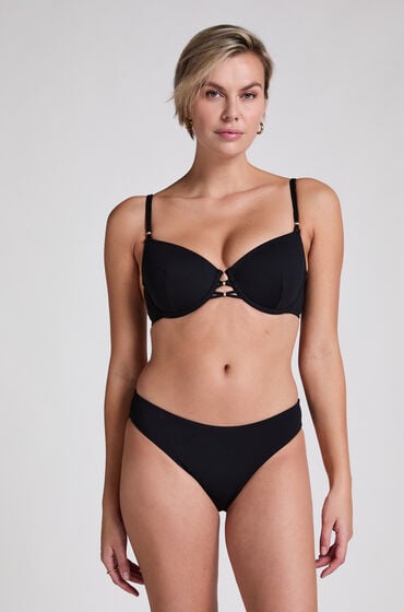 Hunkemöller Bikini Slip Rio Holbox Schwarz von Hunkemöller