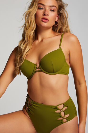 Hunkemöller Bikini Slip Rio Holbox grün von Hunkemöller