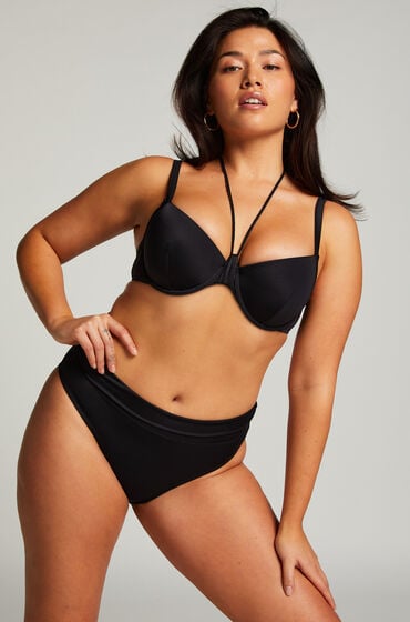 Hunkemöller Bikini Slip Rio Luxe Schwarz von Hunkemöller