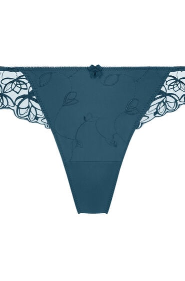 Hunkemöller Boxerstring Diva Blau von Hunkemöller