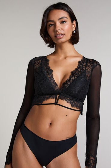 Hunkemöller Bralette Ella Schwarz von Hunkemöller