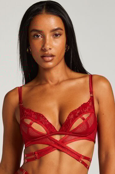 Hunkemöller Bralette Pleasure Rot Hunkemöller Bralette Pleasure Rot von Hunkemöller