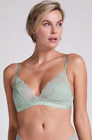 Hunkemöller Bralette Stormi grün von Hunkemöller