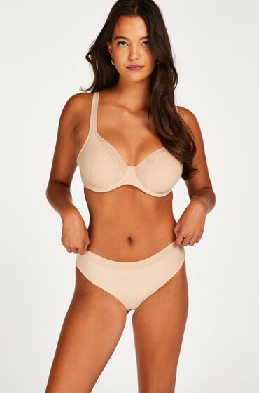 Hunkemöller Brazilian Mesh Beige von Hunkemöller