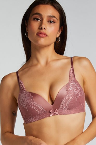 Hunkemöller Gepolsterter BH ohne Bügel Lycke Rose von Hunkemöller