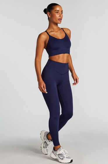 Hunkemöller HKMX Leggings mit hoher Taille Blau von Hunkemöller