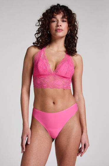 Hunkemöller Invisible String Lace Back Rose von Hunkemöller