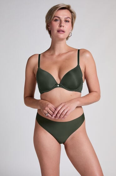 Hunkemöller Invisible String Lace Back grün von Hunkemöller