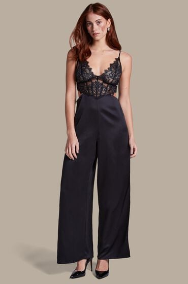 Hunkemöller Jumpsuit Zoe Schwarz von Hunkemöller