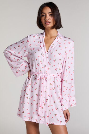 Hunkemöller Kimono Satin Rose von Hunkemöller