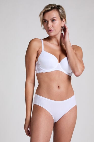 Hunkemöller Baumwolle Kira Brazilian Weiß Hunkemöller Baumwolle Kira Brazilian Weiß von Hunkemöller