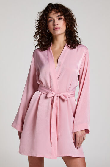 Hunkemöller Kimono Satin Rose von Hunkemöller