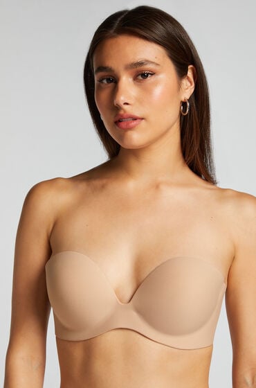 Hunkemöller Klebe-BH Beige von Hunkemöller