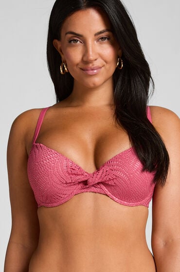 Hunkemöller Lanai Wattiertes Bügel-Bikinioberteil Rose Hunkemöller Lanai Wattiertes Bügel-Bikinioberteil Rose von Hunkemöller