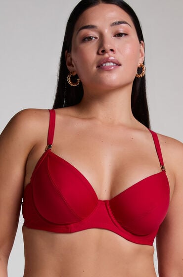 Hunkemöller Luna Bikini-Top Rot von Hunkemöller