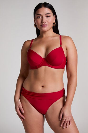 Hunkemöller Luna Rio-Bikini-Unterteil Rot Hunkemöller Luna Rio-Bikini-Unterteil Rot von Hunkemöller