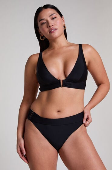 Hunkemöller Luna Rio-Bikini-Unterteil Schwarz von Hunkemöller