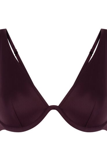 Hunkemöller Neoprene-Bikinioberteil Lila von Hunkemöller