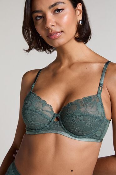 Hunkemöller Nicht-vorgeformter Bügel-BH Sophia grün von Hunkemöller