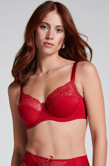 Hunkemöller Nicht-vorgeformter Bügel-BH Sophie Rot Hunkemöller Nicht-vorgeformter Bügel-BH Sophie Rot von Hunkemöller