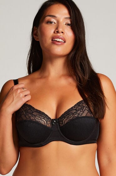 Hunkemöller Nicht-vorgeformter Bügel-BH Sophie Schwarz Hunkemöller Nicht-vorgeformter Bügel-BH Sophie Schwarz von Hunkemöller