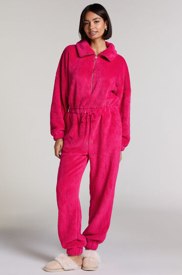 Hunkemöller Onesie Fleece Rose von Hunkemöller