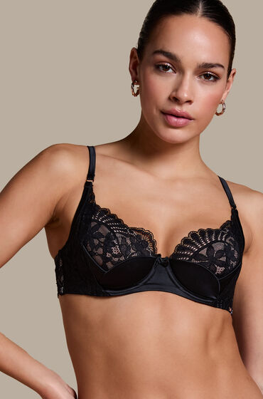 Hunkemöller Poppy Vorgeformter Bügel-BH Schwarz Hunkemöller Poppy Vorgeformter Bügel-BH Schwarz von Hunkemöller