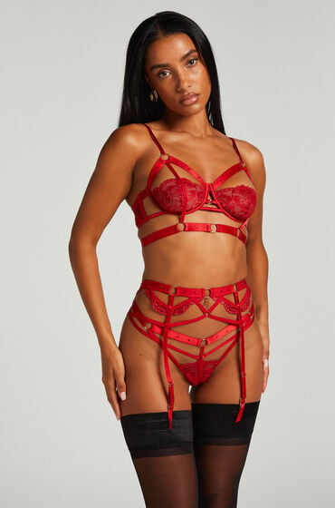 Hunkemöller Private Strapse Jacky Rot von Hunkemöller