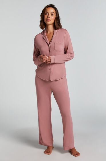 Hunkemöller Jersey-Hose Essential Rose von Hunkemöller