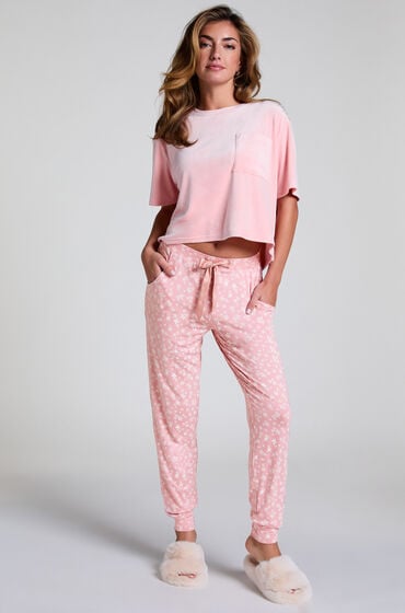 Hunkemöller Pyjamahose Jersey Rose von Hunkemöller