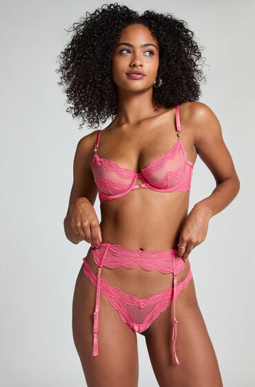 Hunkemöller SHAE SUSPENDER Rose von Hunkemöller