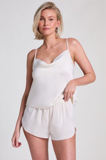 Hunkemöller Satin-Shorts Minimal Weiß Hunkemöller Satin-Shorts Minimal Weiß von Hunkemöller